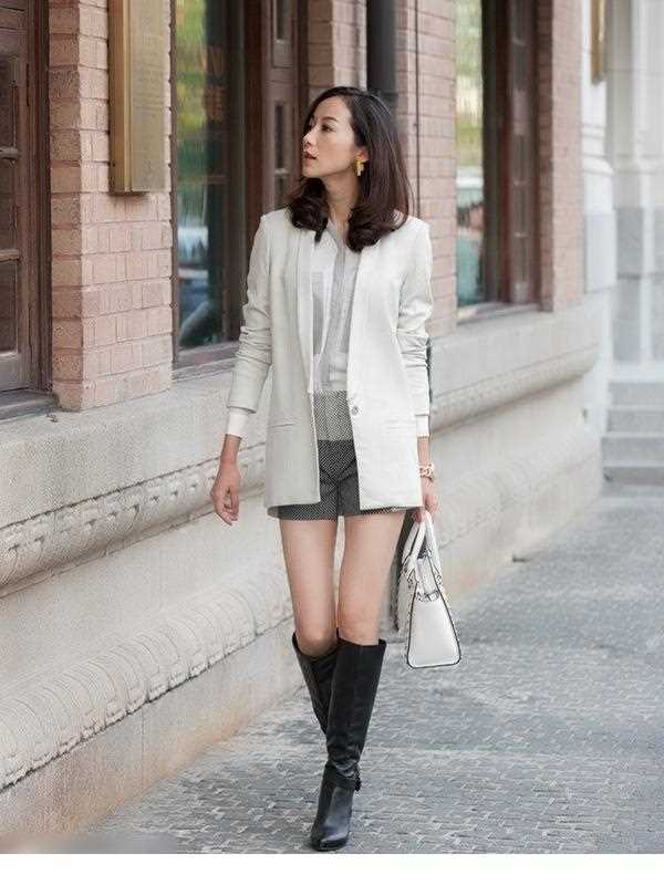 精选韩雪时尚街拍尽显气质女人范图册