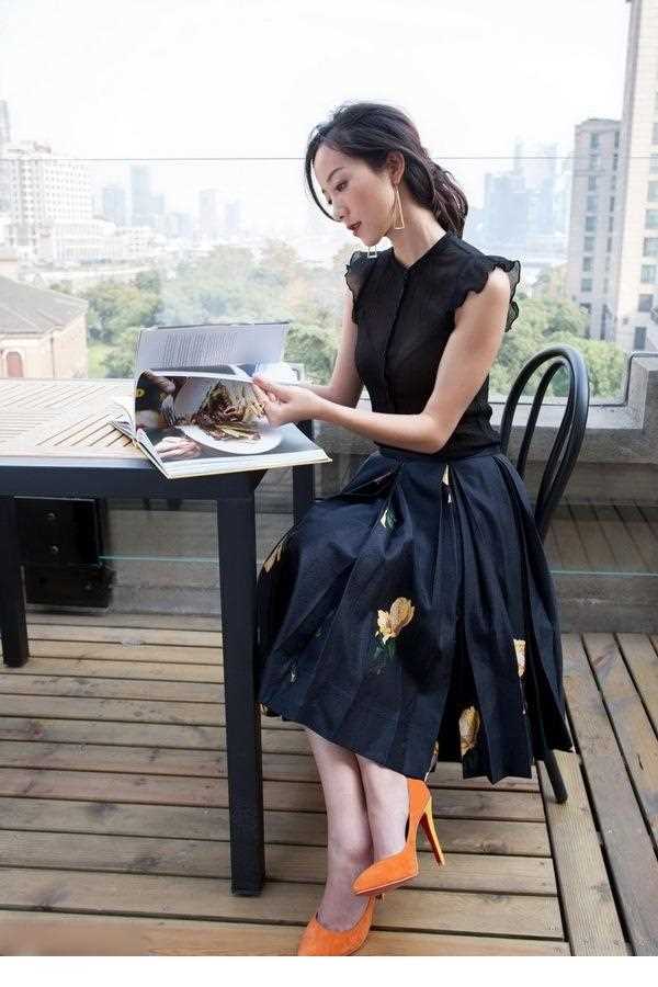 精选韩雪时尚街拍尽显气质女人范图册