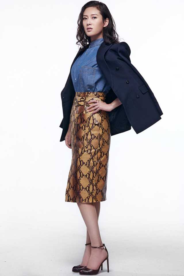 最全时尚长裙美女赵柯高清集相册