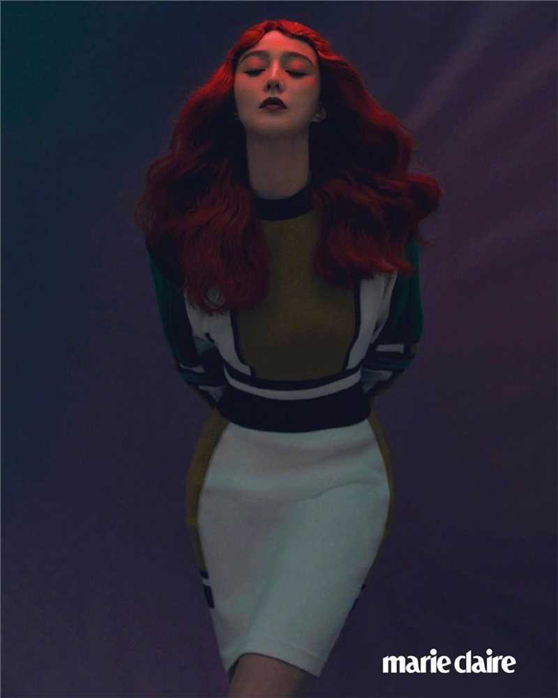 最新复古女王范冰冰时尚妖艳端庄优雅杂志壁纸