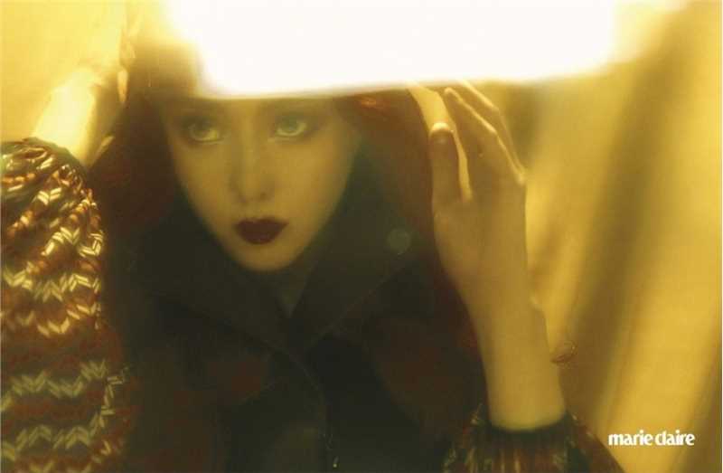 最新复古女王范冰冰时尚妖艳端庄优雅杂志壁纸