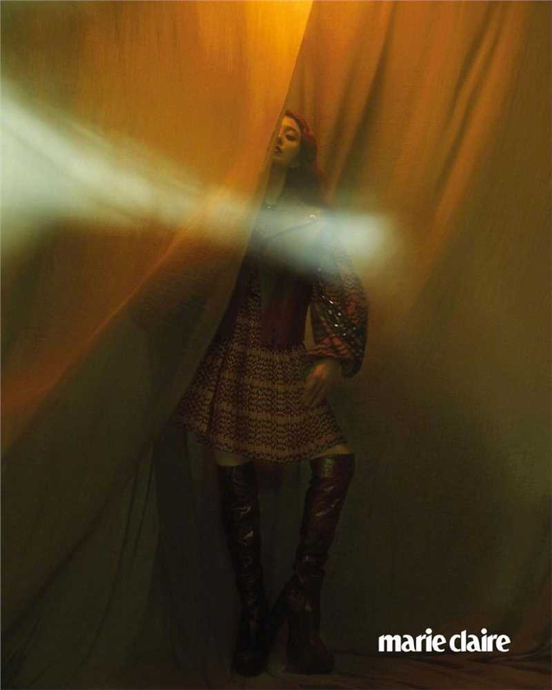 最新复古女王范冰冰时尚妖艳端庄优雅杂志壁纸