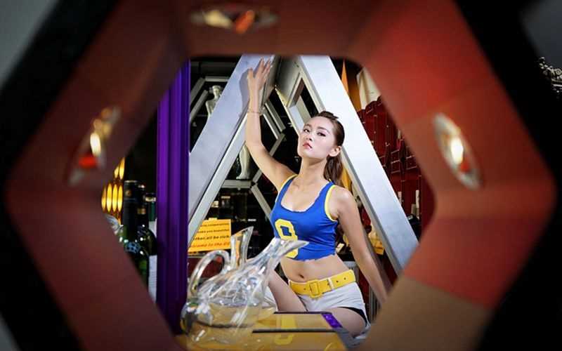 优质美女足球宝贝国产翘臀性感桌面壁纸相册