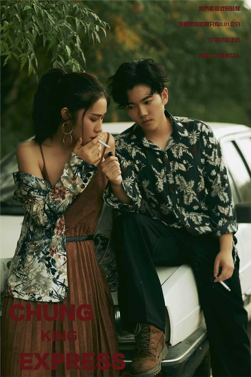 放荡不羁的记清男女户外复古风文艺头像图片