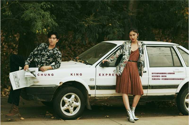 放荡不羁的记清男女户外复古风文艺头像图片