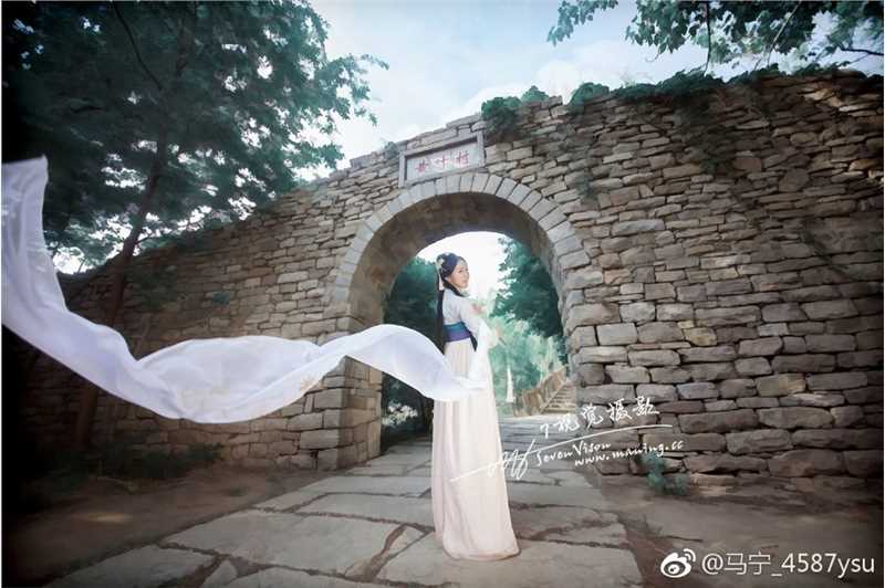 特别专辑古装美女Audrey如竹林风姿迷人图片