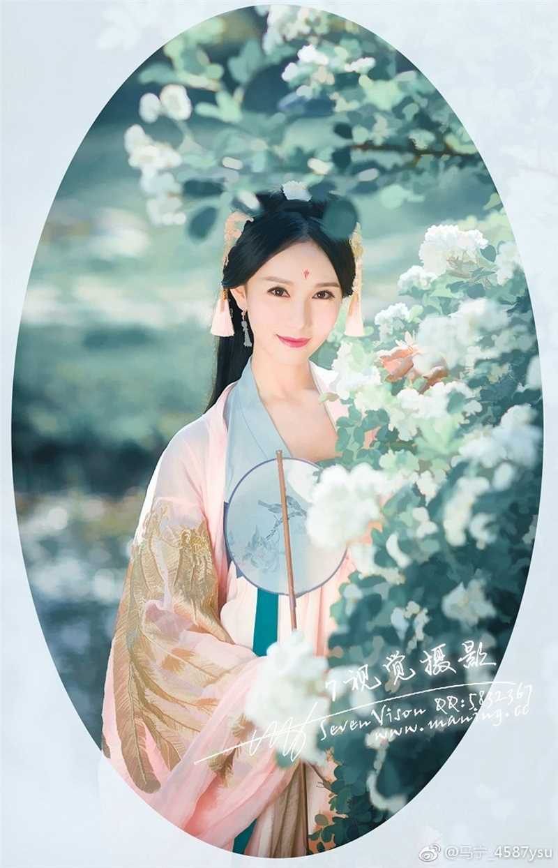 特别专辑古装美女Audrey如竹林风姿迷人图片