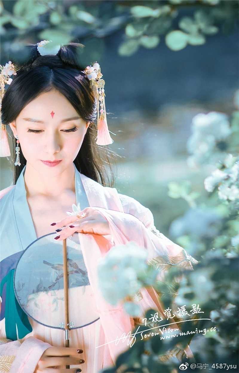 特别专辑古装美女Audrey如竹林风姿迷人图片