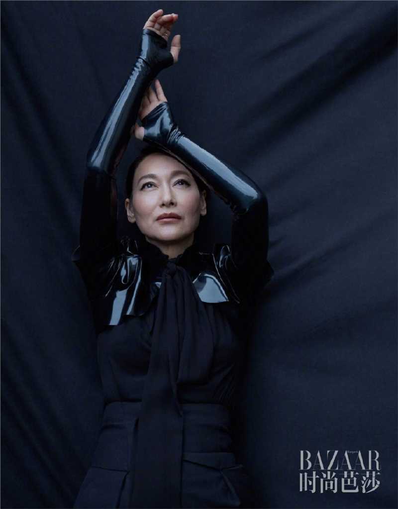 最新成熟美女惠英红复古名媛暗黑风格淑女时尚图片图集