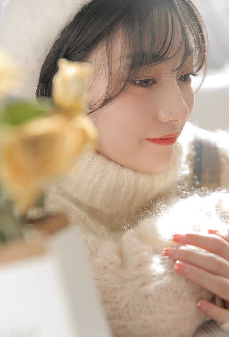 优质短发美少女小清新白皙治愈清纯甜美图片图片