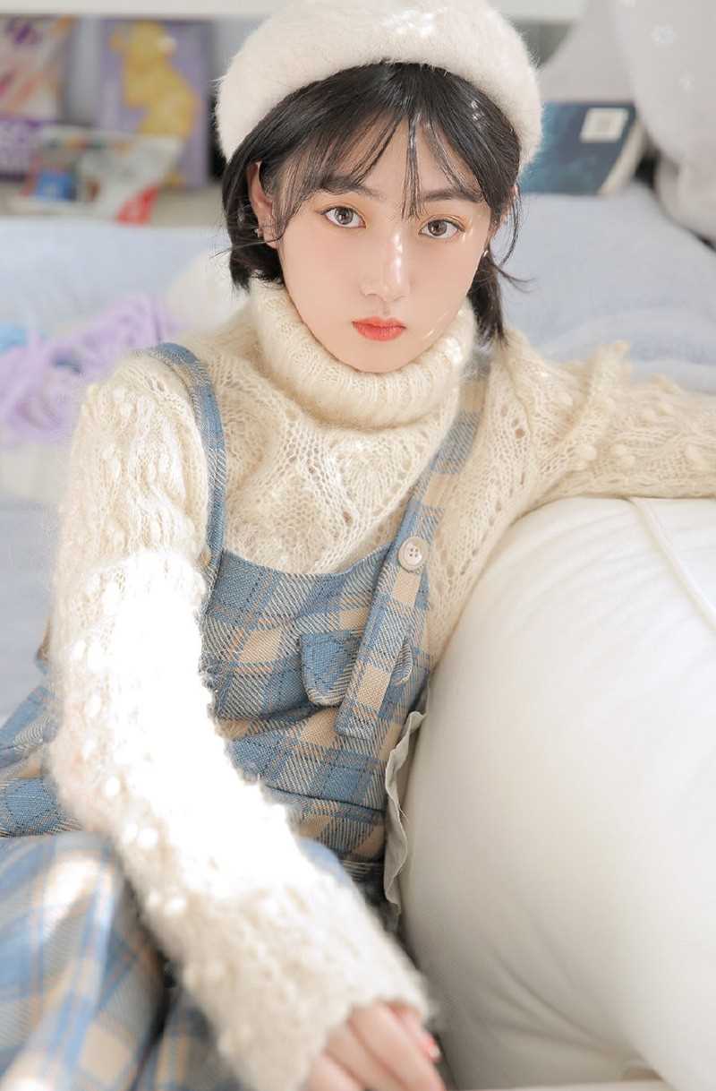 优质短发美少女小清新白皙治愈清纯甜美图片图片