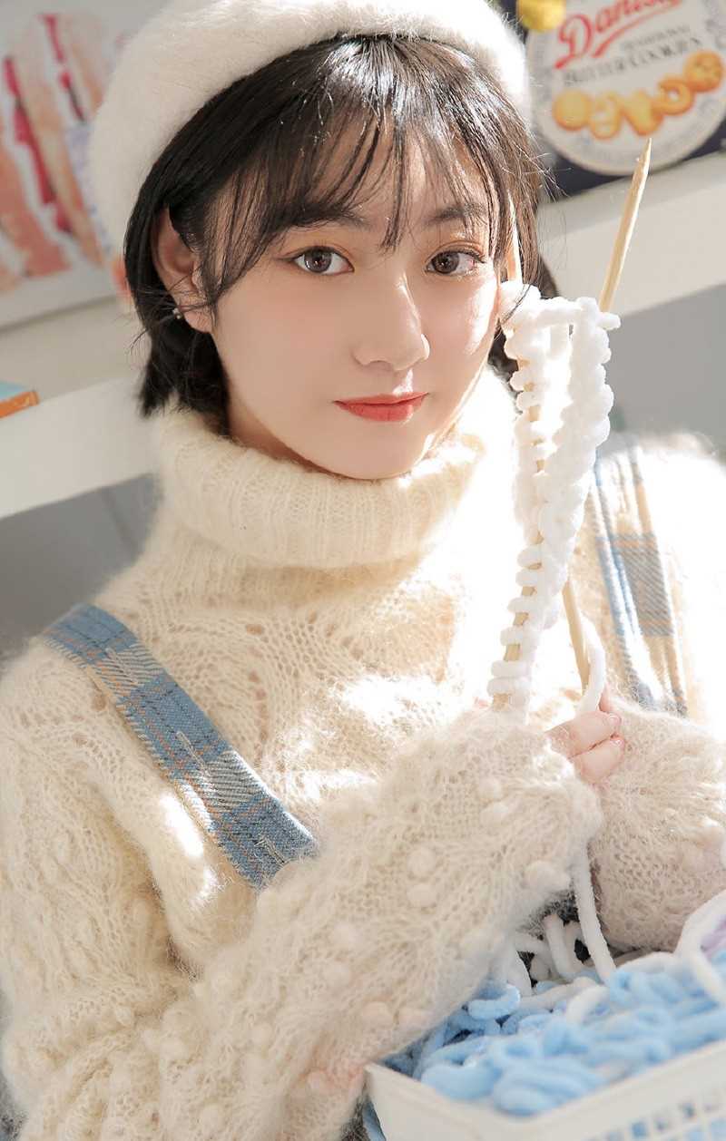 优质短发美少女小清新白皙治愈清纯甜美图片图片