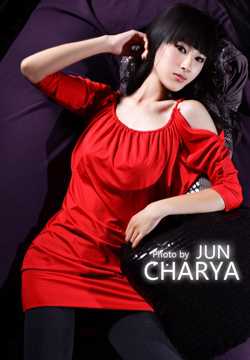 最全清新养眼的清纯御姐清澈杏眼波点连衣裙摄影壁纸