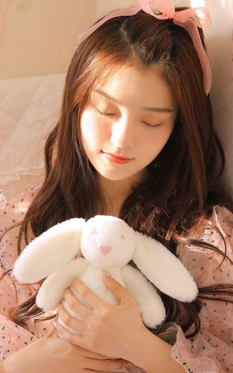 最全长得花容月貌的俏皮小萝莉少女心杏眼清纯壁纸