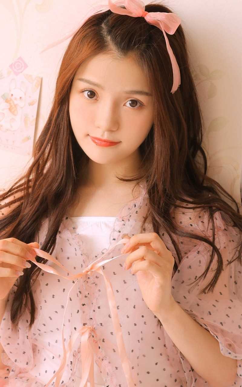 最全长得花容月貌的俏皮小萝莉少女心杏眼清纯壁纸