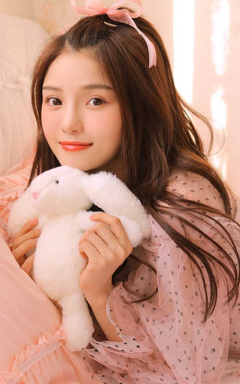 最全长得花容月貌的俏皮小萝莉少女心杏眼清纯壁纸