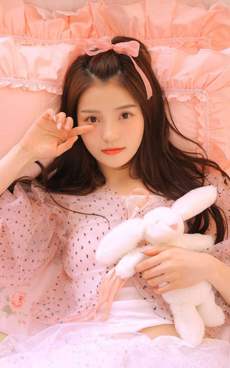 最全长得花容月貌的俏皮小萝莉少女心杏眼清纯壁纸