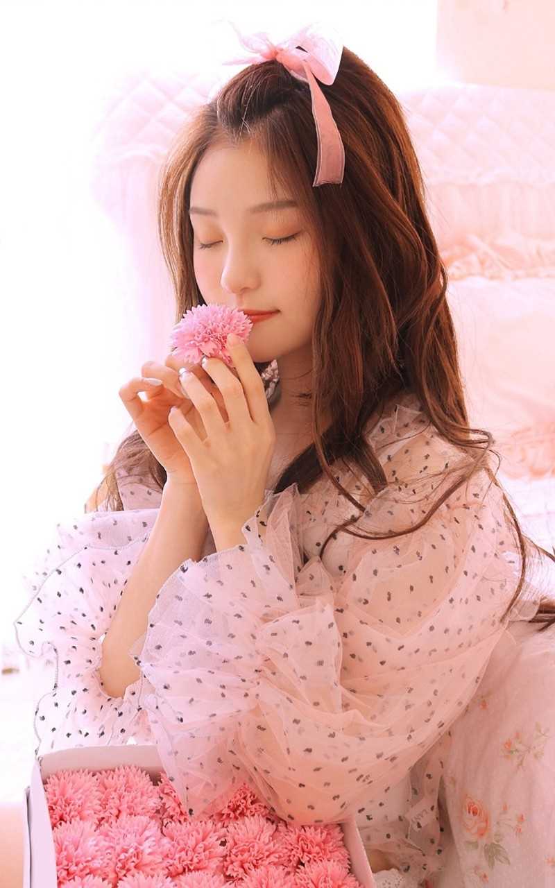 最全长得花容月貌的俏皮小萝莉少女心杏眼清纯壁纸