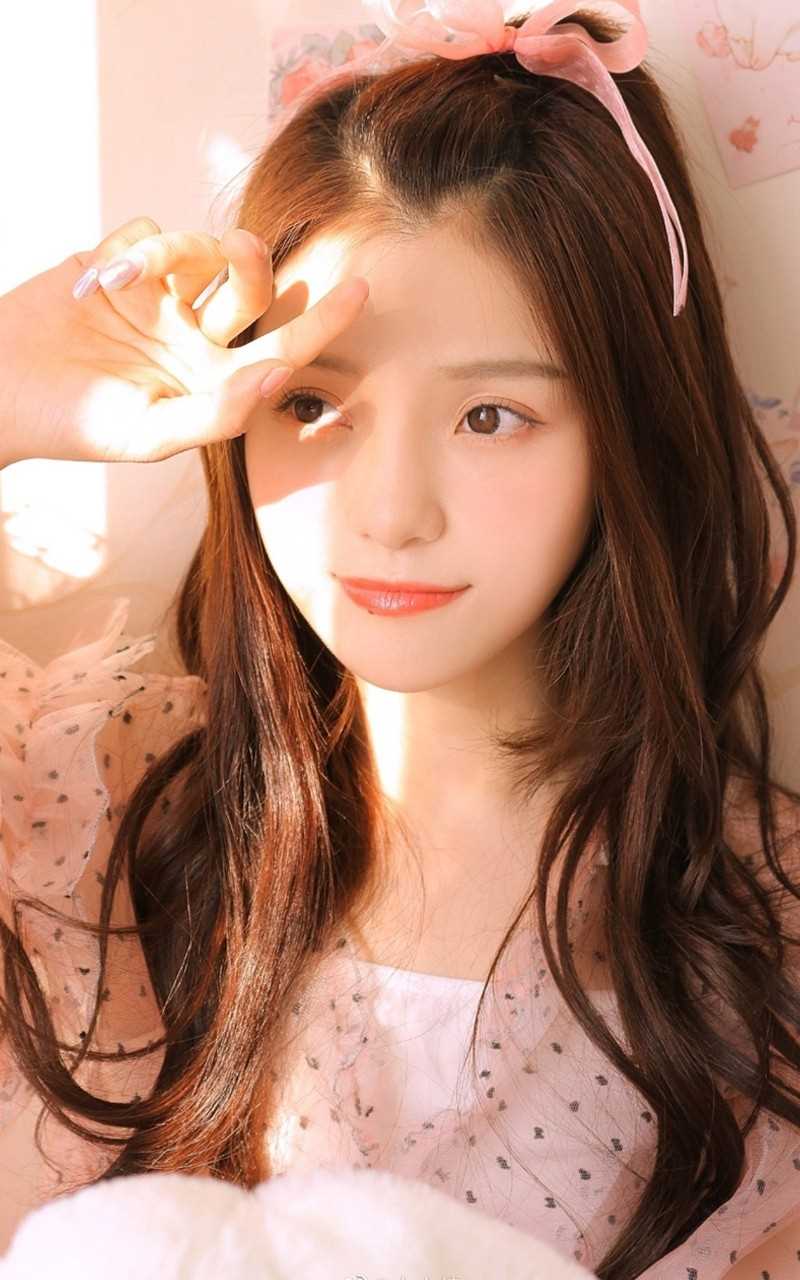 最全长得花容月貌的俏皮小萝莉少女心杏眼清纯壁纸