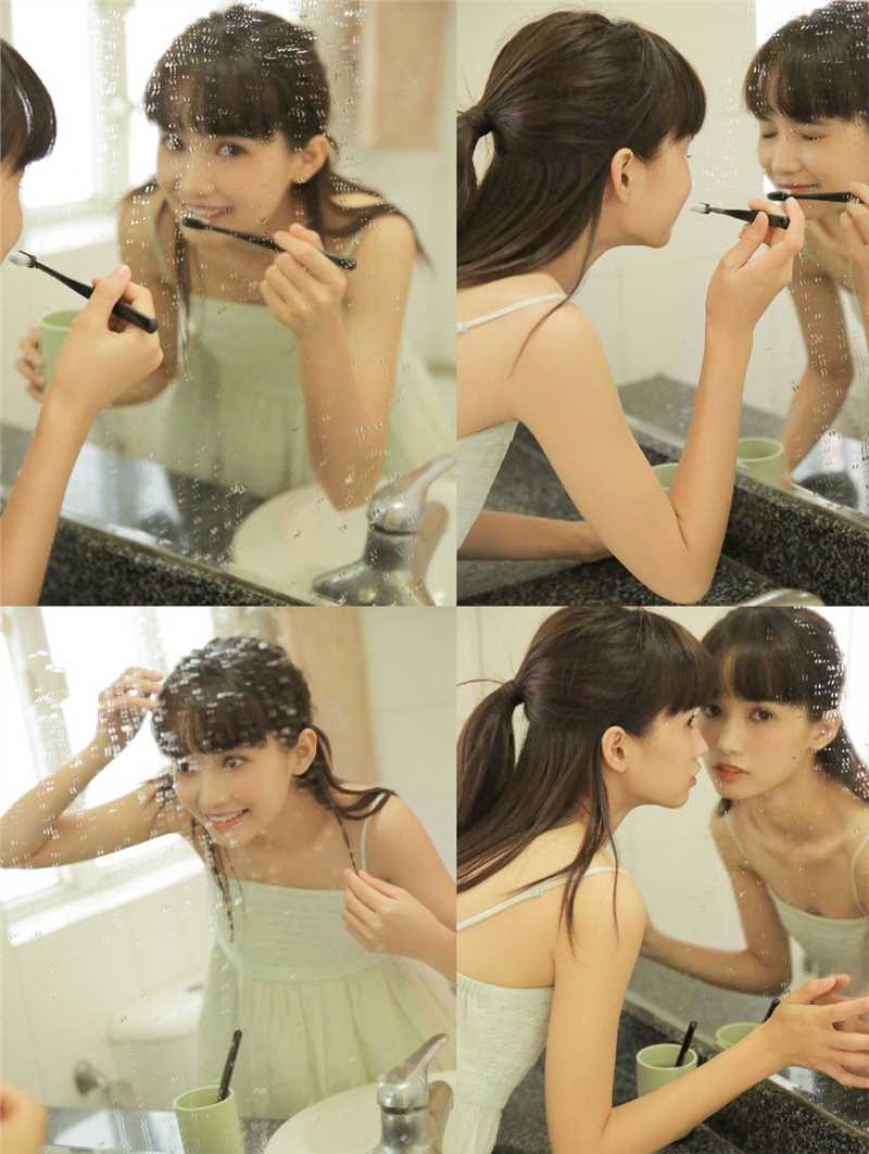 甜美女孩明眸善睐极致勾魂惹火的白漂亮女生生照片