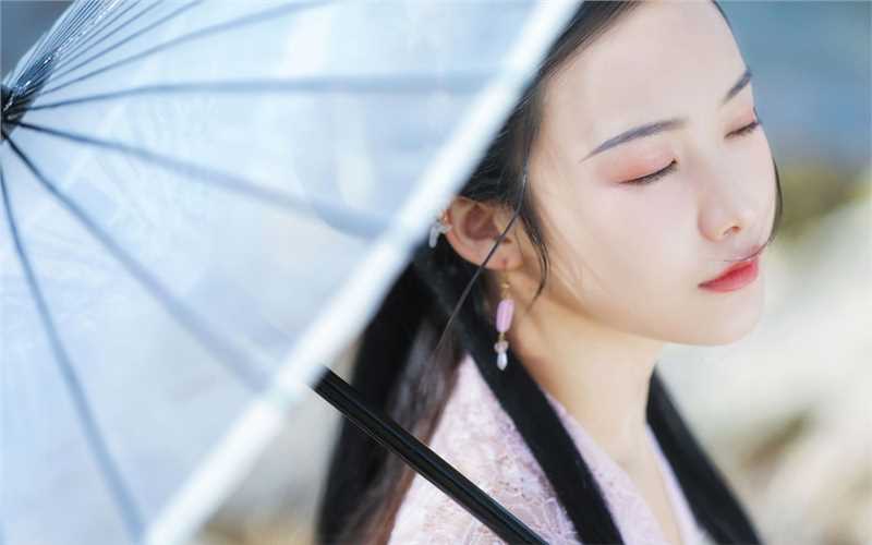 高清古装美女海边唯美妖艳朦胧性感养眼梦幻图片图册