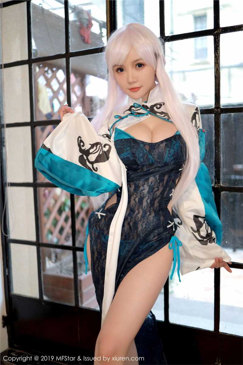 最全波涛肥臀美女coser米妮大萌萌粉色头发露胸旗袍劲爆相册