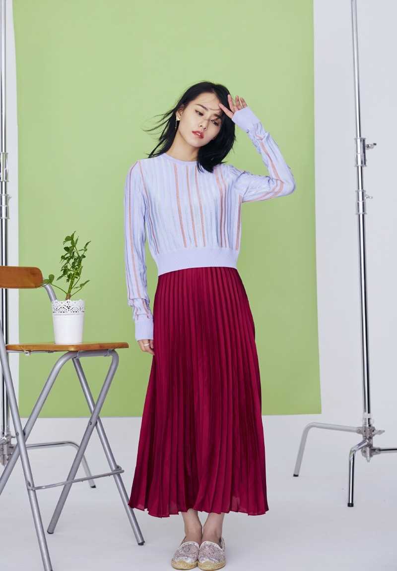 优质优雅淑女柴碧云时尚养眼女人味温柔杂志大片相册