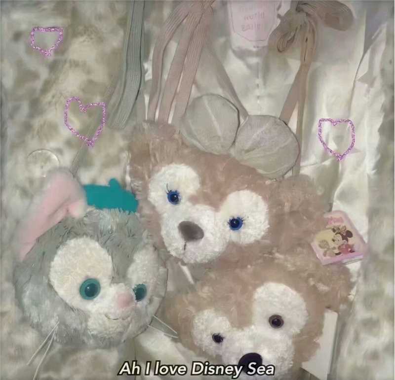 少女的玩偶可爱时尚小清新风景图片