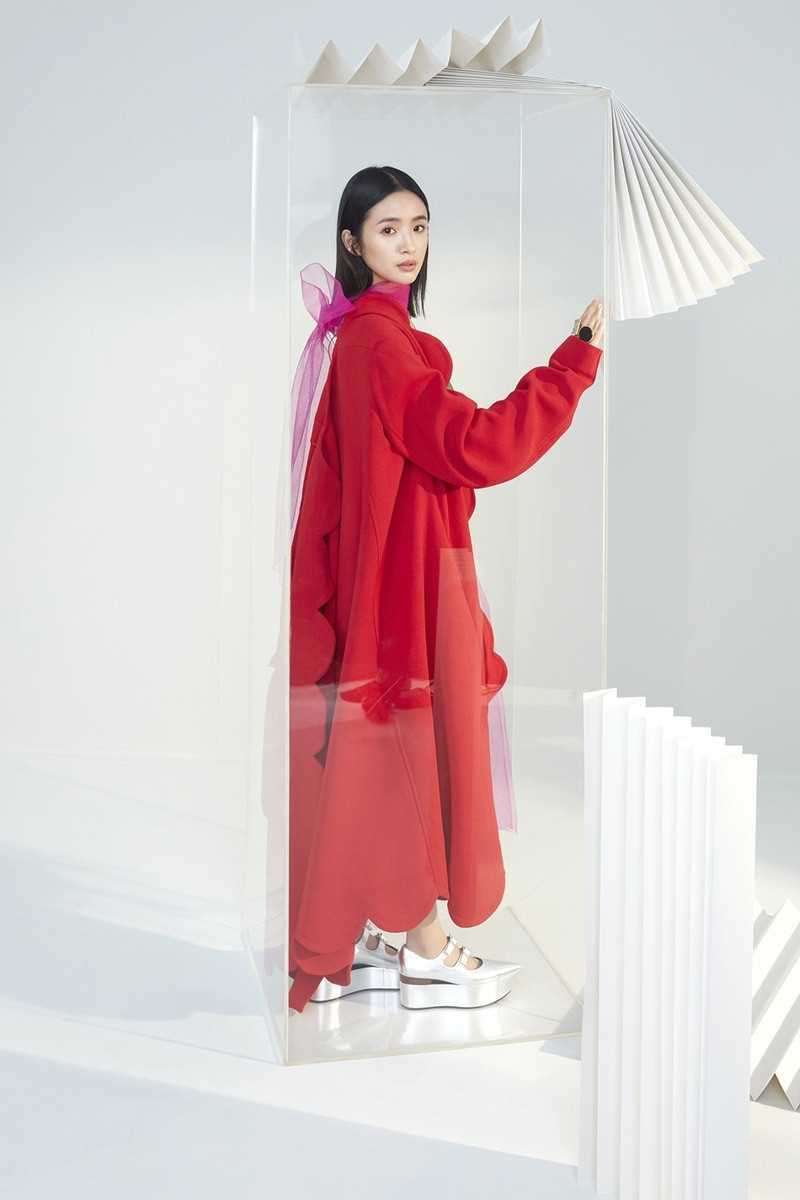 小清新美女林依晨时尚优雅名媛大片