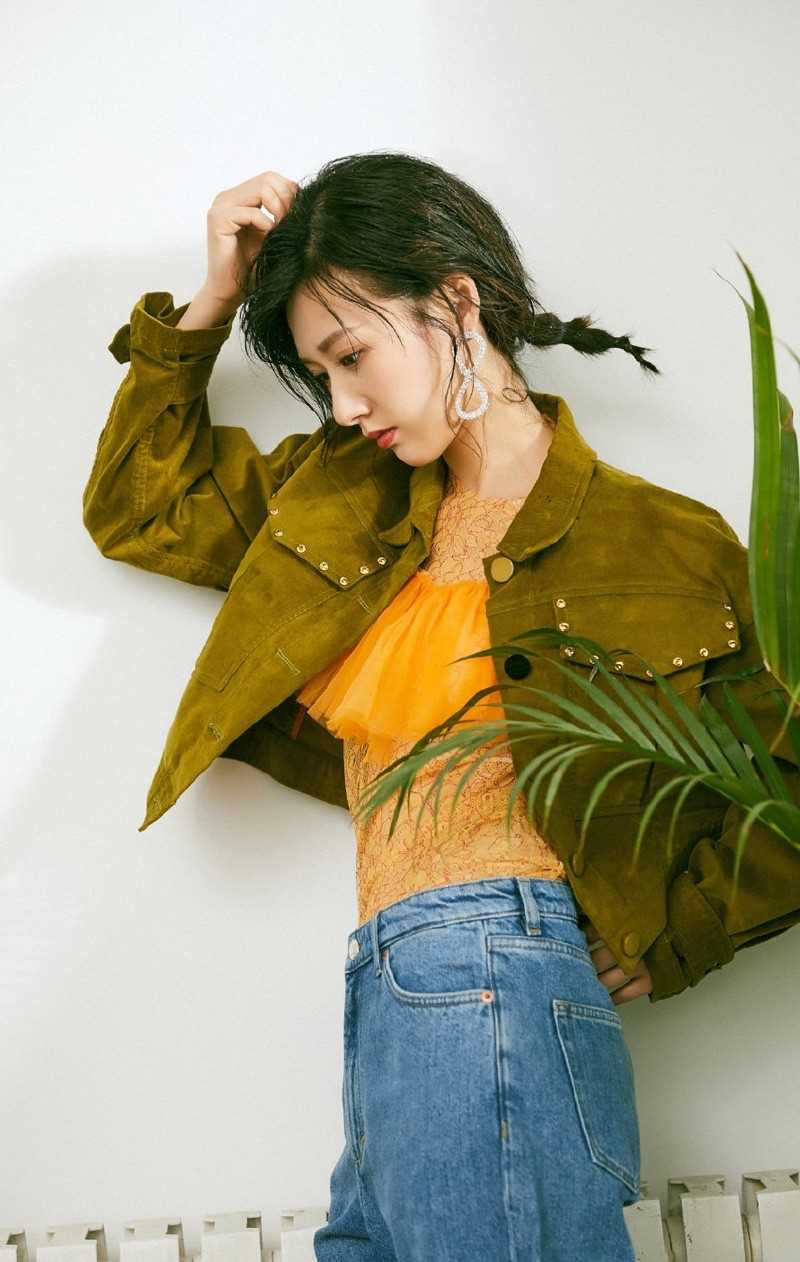 特别专辑小清新美女徐悦热裤时尚风情杂志模特图片图片