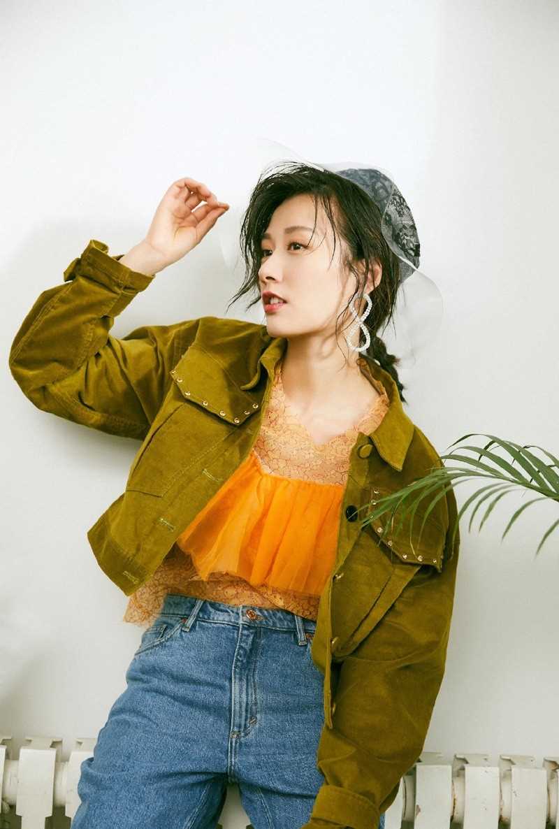 特别专辑小清新美女徐悦热裤时尚风情杂志模特图片图片