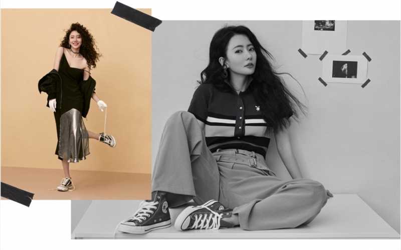 特别专辑刘萌萌复古造型化身摩登女郎时尚杂志封面大片图片