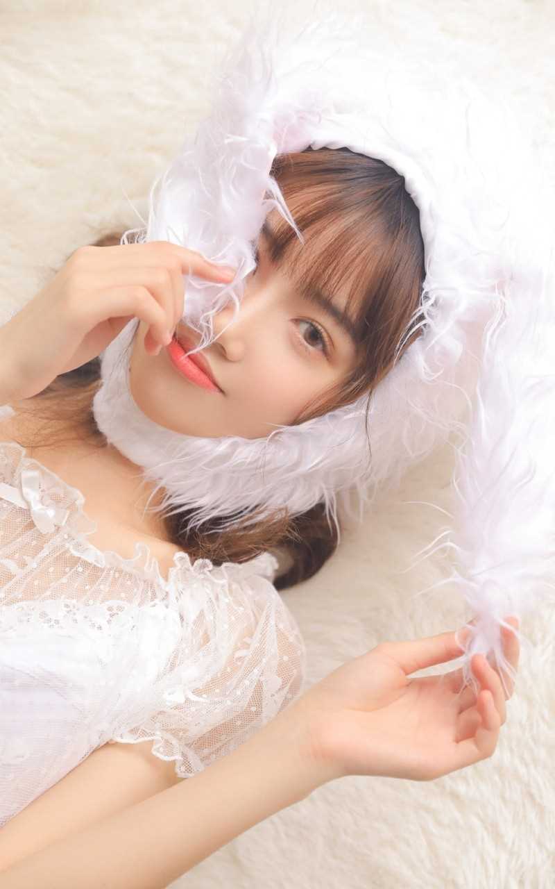 萌白酱 呆萌的萌白酱兔女郎白丝性感韩国极品美女-万佳直播吧