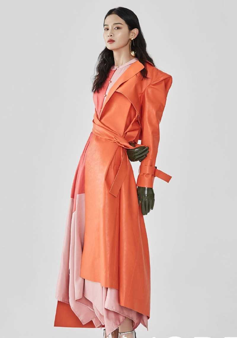 特别专辑美女明星屈菁菁变身硬核女孩帅气又不失性感图片