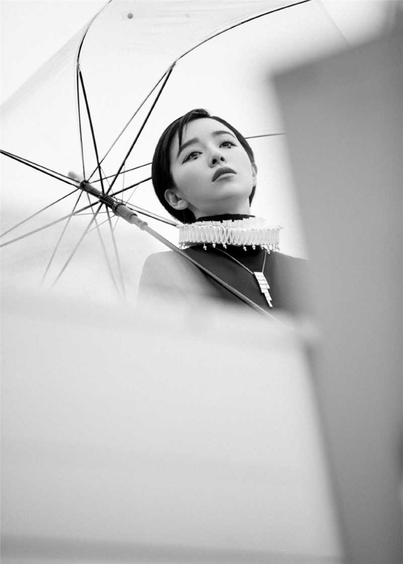 高清阚清子身穿不同服装百变时尚元素演绎街头潮流图册