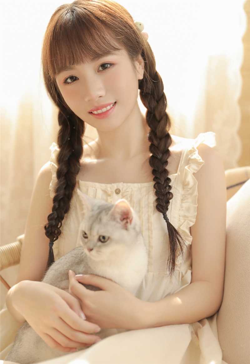 高清氧气美女简单马尾辫明眸皓齿妹子图图集