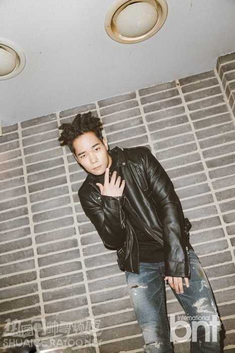 高清韩国说唱男歌手许仁昌痞帅十足时尚图集