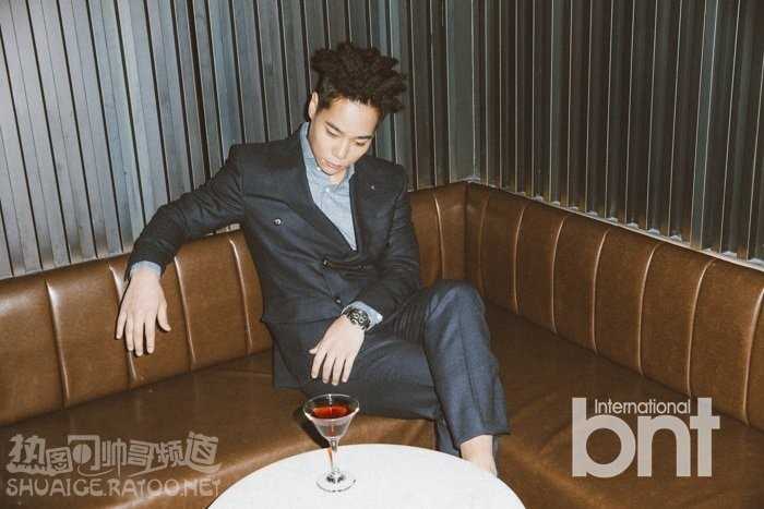 高清韩国说唱男歌手许仁昌痞帅十足时尚图集