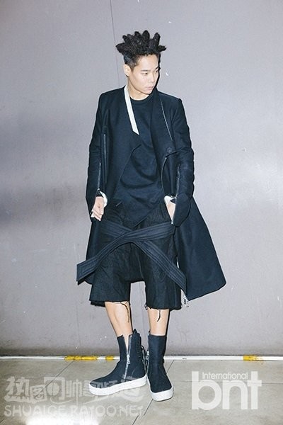 高清韩国说唱男歌手许仁昌痞帅十足时尚图集