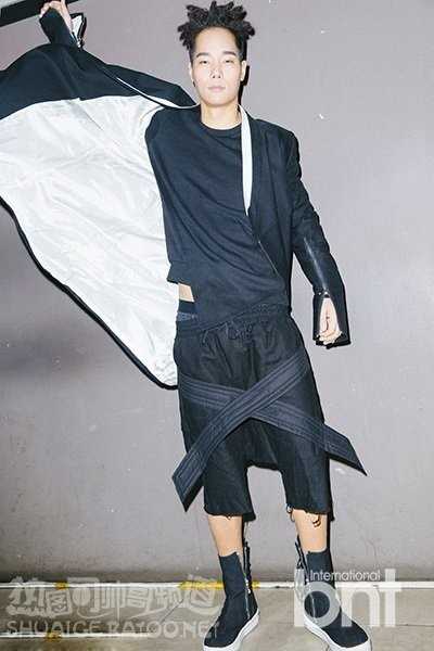 高清韩国说唱男歌手许仁昌痞帅十足时尚图集