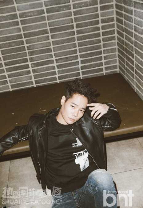 高清韩国说唱男歌手许仁昌痞帅十足时尚图集