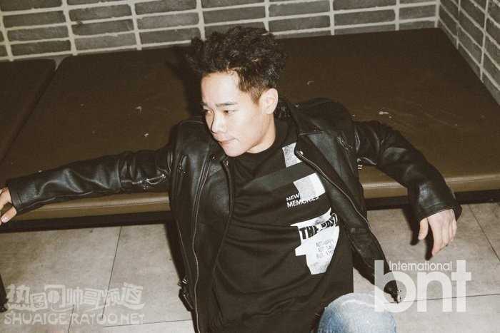 高清韩国说唱男歌手许仁昌痞帅十足时尚图集