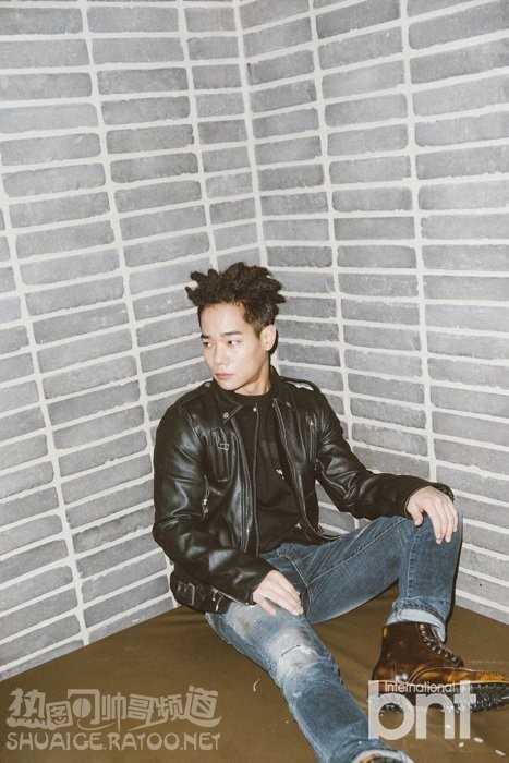 高清韩国说唱男歌手许仁昌痞帅十足时尚图集