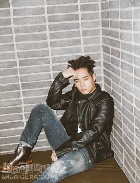 高清韩国说唱男歌手许仁昌痞帅十足时尚图集