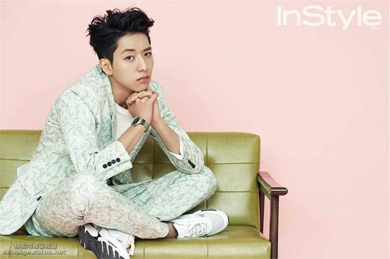 精选韩国帅哥李正信《Instyle》时尚杂志封面图册