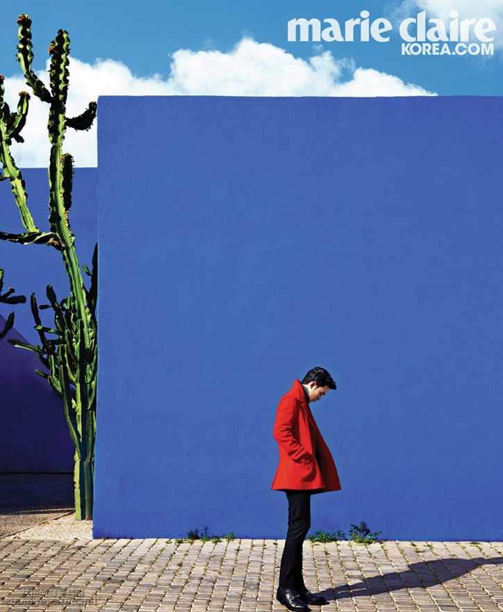 特别专辑金秀贤韩国版《嘉人》时尚杂志封面图片