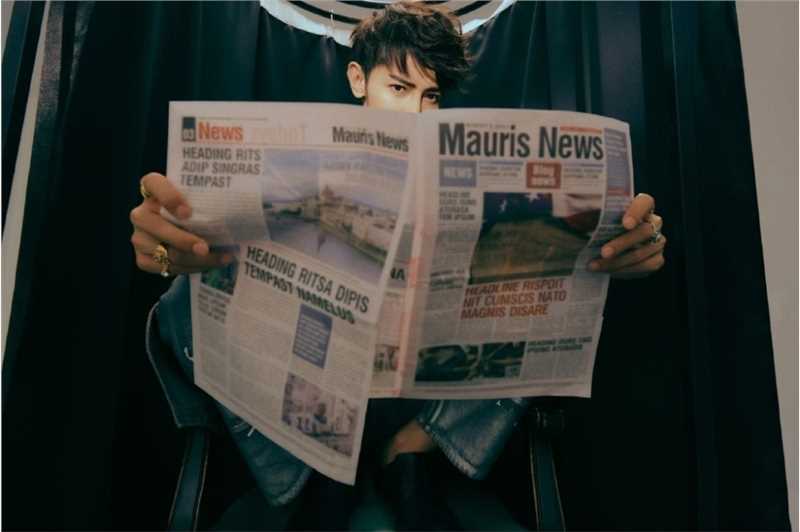 汪东城性感小胡茬雅痞范十足复古风