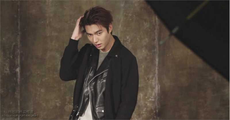 特别专辑韩国帅哥李敏镐《@Star1》时尚杂志封面