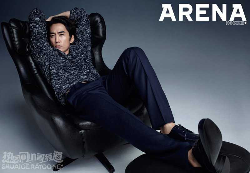 最全宋承宪《ARENA,HOMME+》时尚杂志封面相册