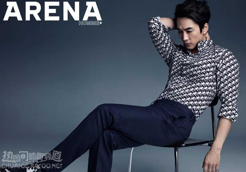 最全宋承宪《ARENA,HOMME+》时尚杂志封面相册